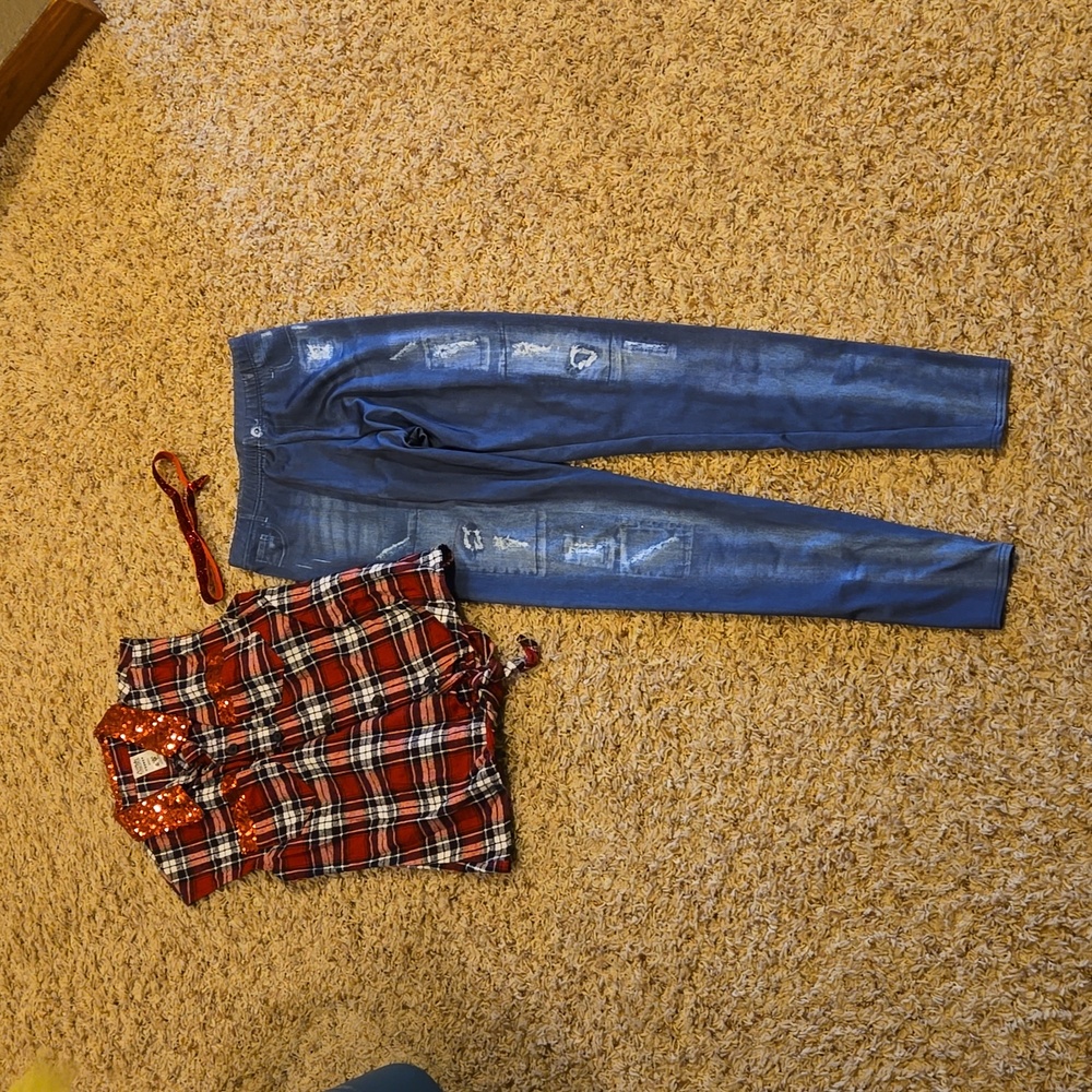 Girls dance costume